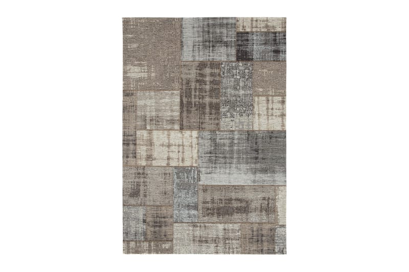 Sassoferrato Matta 155x230 cm - Natur/Beige/Grå - Patchwork matta - Sm�å mattor