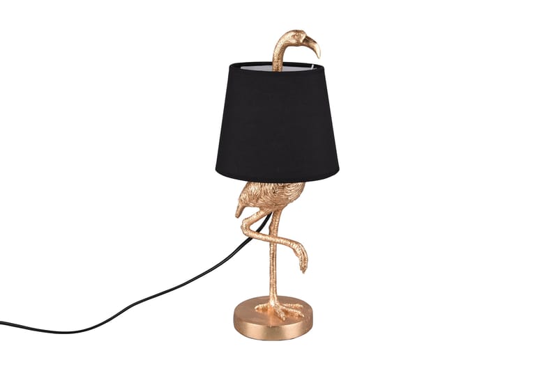 Trio Lighting Lola bordslampa E14 svart/ guld - Sovrumslampa - Bordslampor