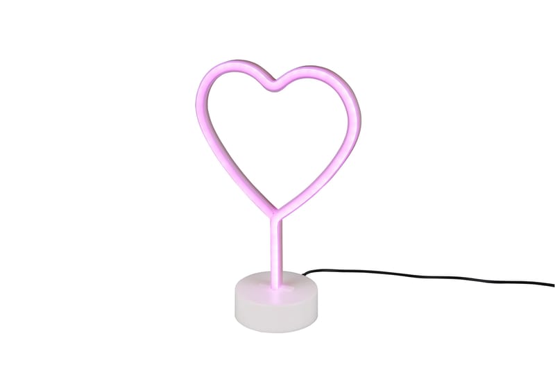 Trio Lighting Heart LED bordslampa vit - Sovrumslampa - Bordslampor