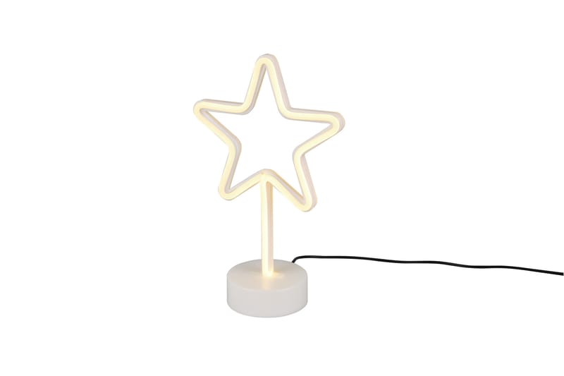 Trio Lighting Star LED bordslampa vit - Sovrumslampa - Bordslampor