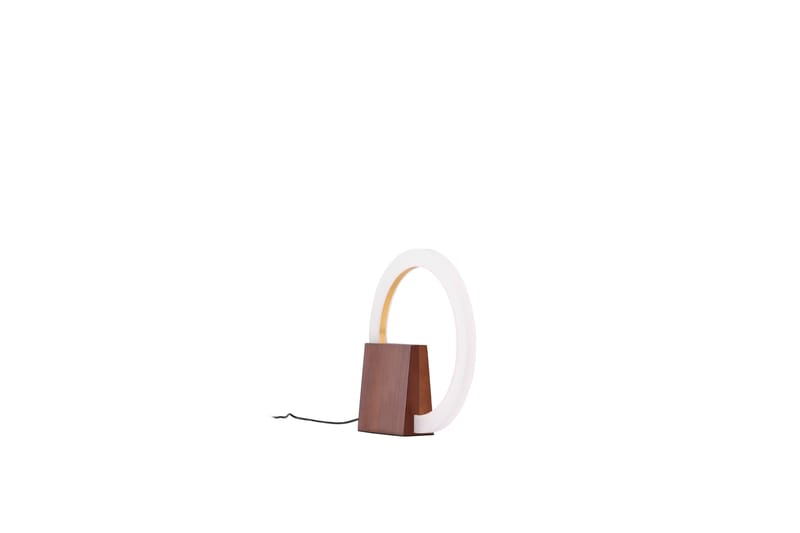 Dowlat Bordslampa 30 cm - Brun - Fönsterlampa på fot - Sovrumslampa - Vardagsrumslampa - Sänglampa bord - Fönsterlampa - Bordslampor