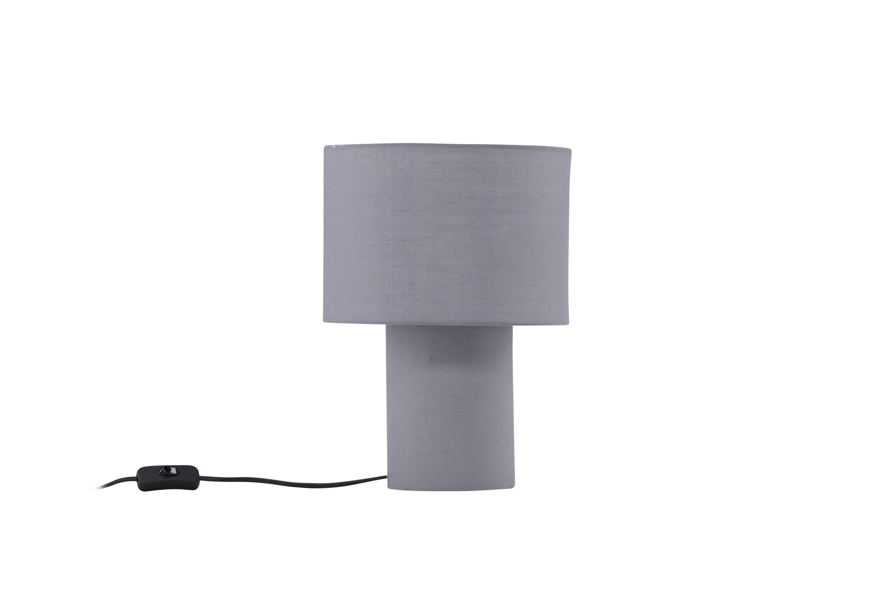 Venture Home Etenio Bordslampa 33 cm - Mörkgrå Bordslampor Tyg