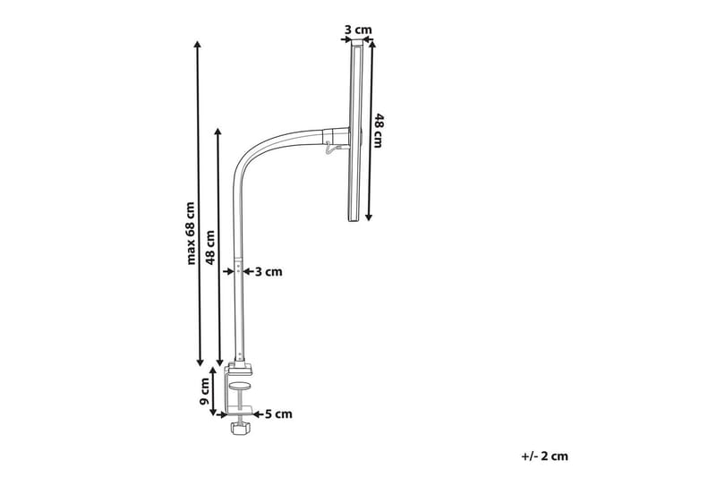 Kratel LED Skrivbordslampa - Svart - Belysning & el - Inomhusbelysning & lampor - Bordslampor - Skrivbordslampa