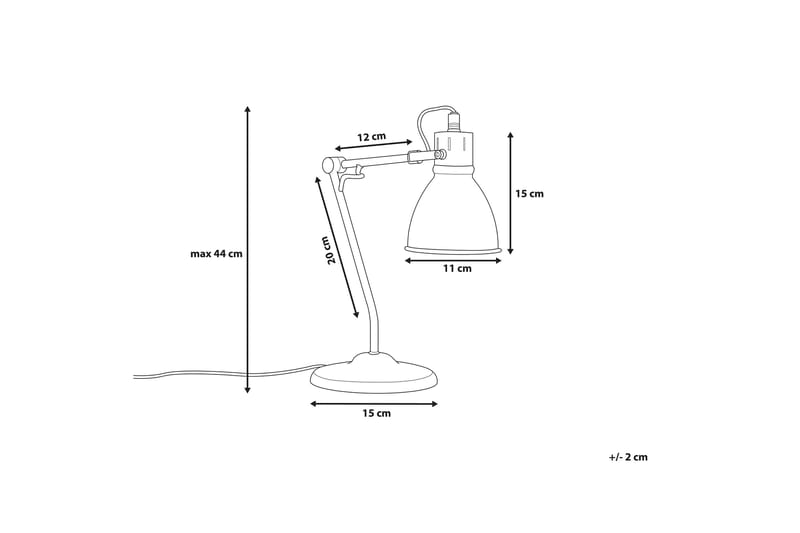 Monsan Bordslampa 15 cm - Mässing - Belysning & el - Inomhusbelysning & lampor - Bordslampor