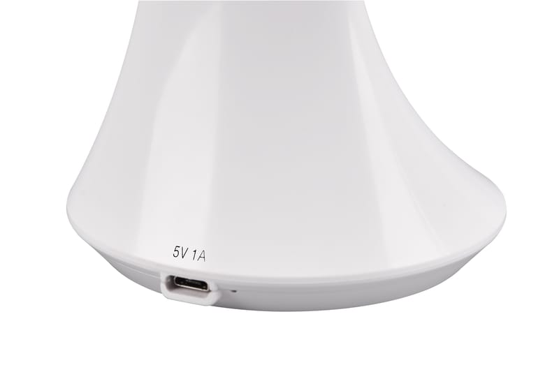 Trio Lighting Patty LED bordslampa vit uppladdningsbar 4000K - Skrivbordslampa - Läslampa bord