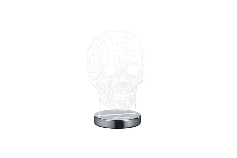 Skull LED Bordslampa krom - Krom - Belysning & el - Inomhusbelysning & lampor - Bordslampor