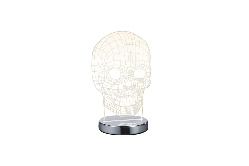 Skull LED Bordslampa krom - Krom - Belysning & el - Inomhusbelysning & lampor - Bordslampor