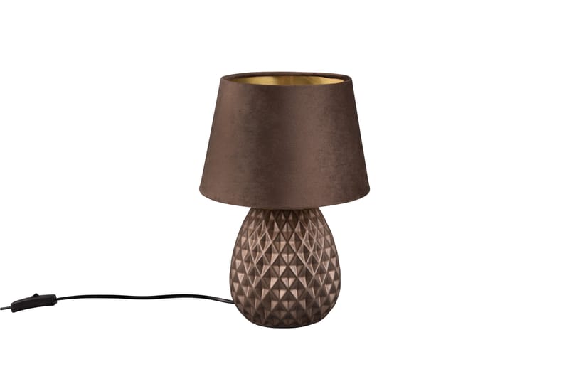 Ariana Bordslampa 35 cm E14 brun - Brun - Belysning & el - Inomhusbelysning & lampor - Fönsterlampa - Fönsterlampa på fot