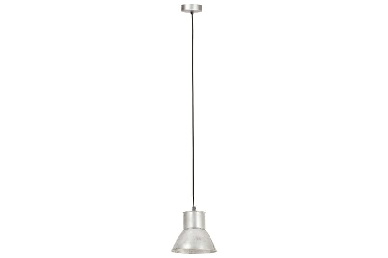 Hänglampa 25 W silver rund 17 cm E27 - Silver - Belysning & el - Inomhusbelysning & lampor - Fönsterlampa - Fönsterlampa hängande