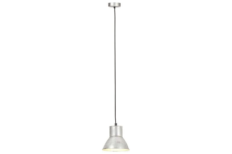 Hänglampa 25 W silver rund 17 cm E27 - Silver - Belysning & el - Inomhusbelysning & lampor - Fönsterlampa - Fönsterlampa hängande