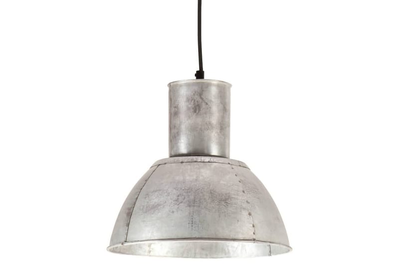 Hänglampa 25 W silver rund 28,5 cm E27 - be Basic - Taklampa kök - Fönsterlampa hängande - Fönsterlampa - Pendellampor & hänglampor - Sovrumslampa - Vardagsrumslampa