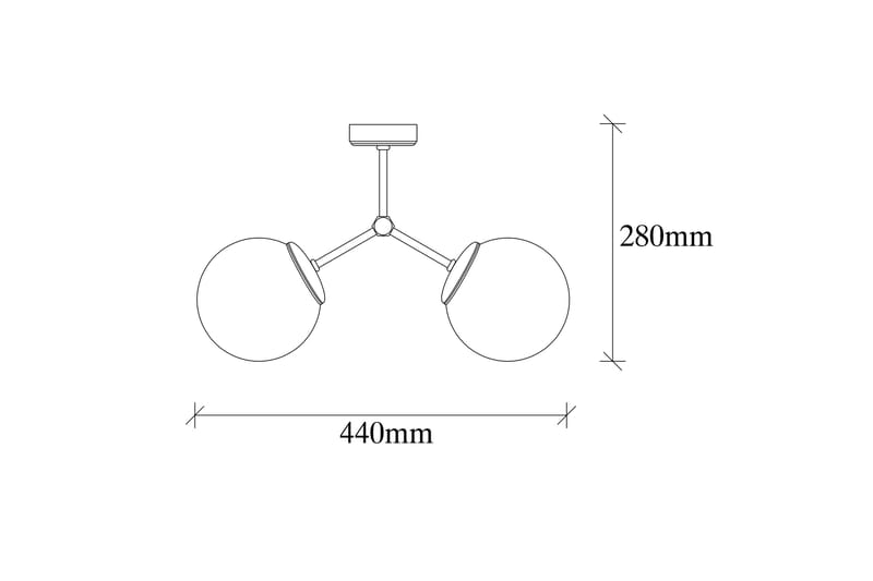 Opviq Damar Taklampa - Gul/Vit - Belysning & el - Inomhusbelysning & lampor - Fönsterlampa - Fönsterlampa hängande