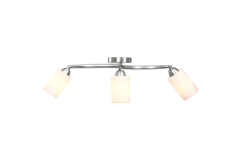 Taklampa med keramikskärmar för 3 E14-lampor vit kon - Vit - Taklampa kök - Fönsterlampa hängande - Fönsterlampa - Pendellampor & hänglampor - Sovrumslampa - Vardagsrumslampa