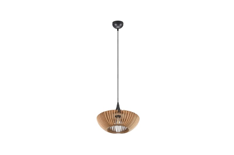 Trio Lighting Colino taklampa E27 trä/ antracit - Taklampa kök - Fönsterlampa hängande - Fönsterlampa - Pendellampor & hänglampor - Sovrumslampa - Vardagsrumslampa