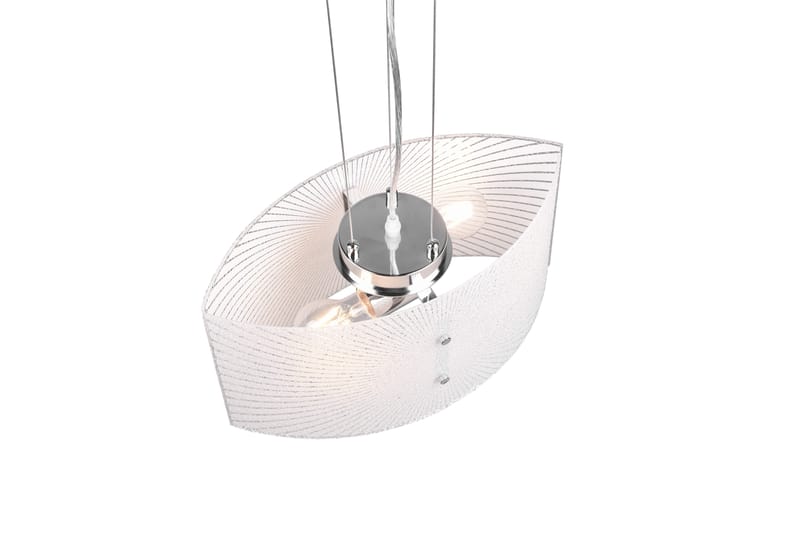 Trio Lighting Elisa taklampa 2xE27 krom - Taklampa kök - Fönsterlampa hängande - Fönsterlampa - Pendellampor & hänglampor - Sovrumslampa - Vardagsrumslampa