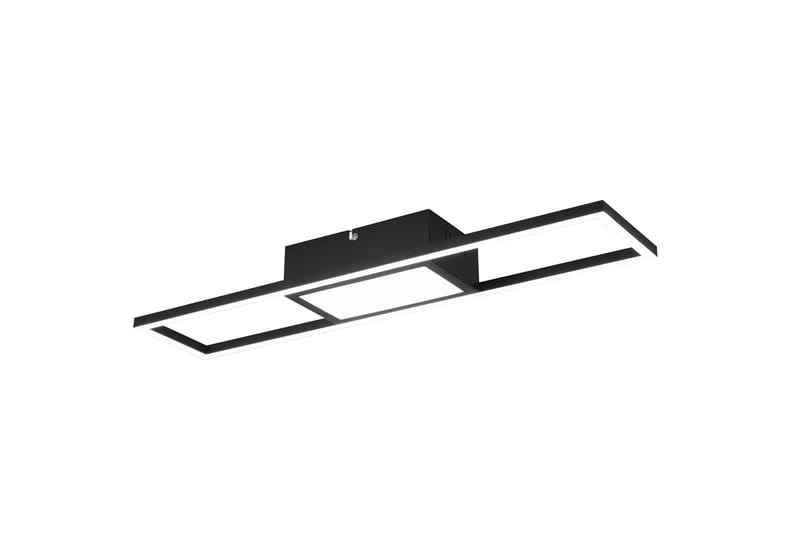 Trio Lighting Rigido LED plafond mattsvart - Taklampa kök - Fönsterlampa hängande - Fönsterlampa - Pendellampor & hänglampor - Sovrumslampa - Vardagsrumslampa