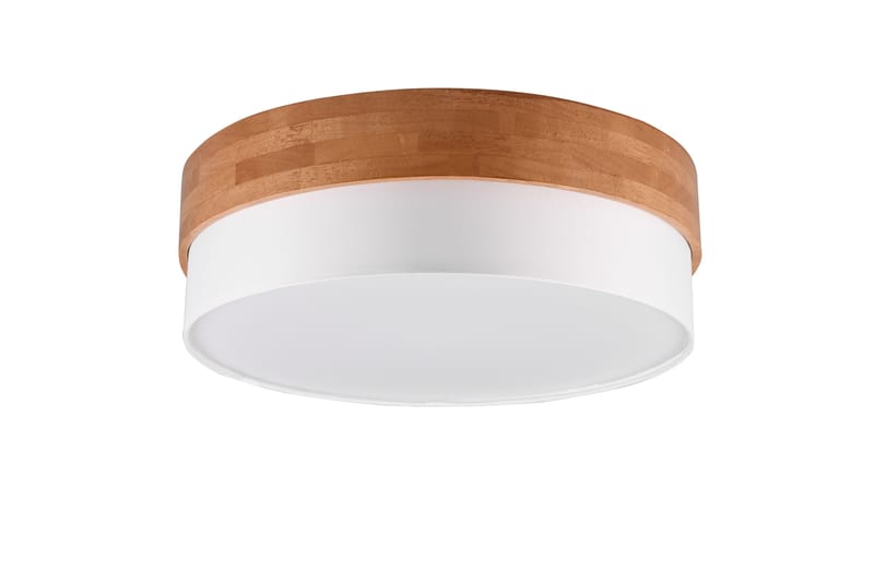 Trio Lighting Seasons plafond 50 cm E14 vit/ trä - Taklampa kök - Fönsterlampa hängande - Fönsterlampa - Pendellampor & hänglampor - Sovrumslampa - Vardagsrumslampa