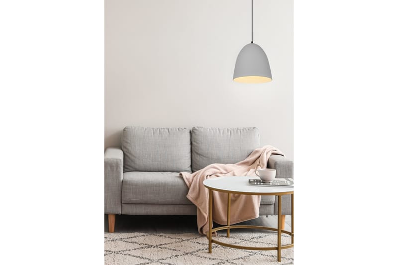 Trio Lighting Tilda taklampa 25 cm E27 grå - Taklampa kök - Fönsterlampa hängande - Fönsterlampa - Pendellampor & hänglampor - Sovrumslampa - Vardagsrumslampa