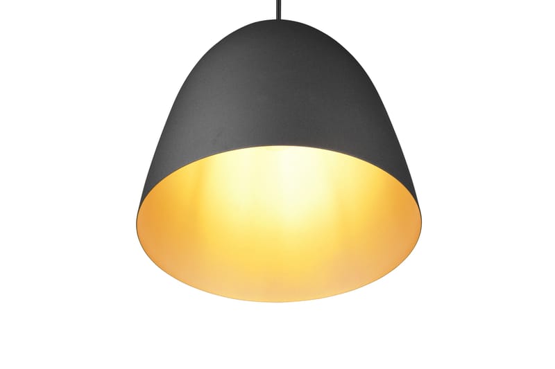 Trio Lighting Tilda taklampa 25 cm E27 mattsvart/ guld - Taklampa kök - Fönsterlampa hängande - Fönsterlampa - Pendellampor & hänglampor - Sovrumslampa - Vardagsrumslampa