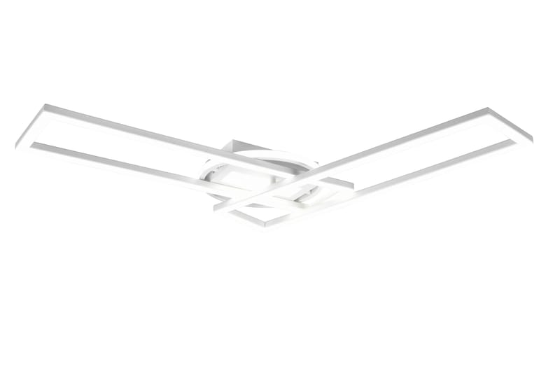 Trio Lighting Twister LED plafond mattvit - Taklampa kök - Fönsterlampa hängande - Fönsterlampa - Pendellampor & hänglampor - Sovrumslampa - Vardagsrumslampa