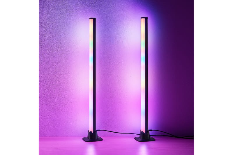 Trio Lighting Boy LED bordslampa 2 st svart RGB - Belysning & el - Inomhusbelysning & lampor - Fönsterlampa - Fönsterlampa på fot