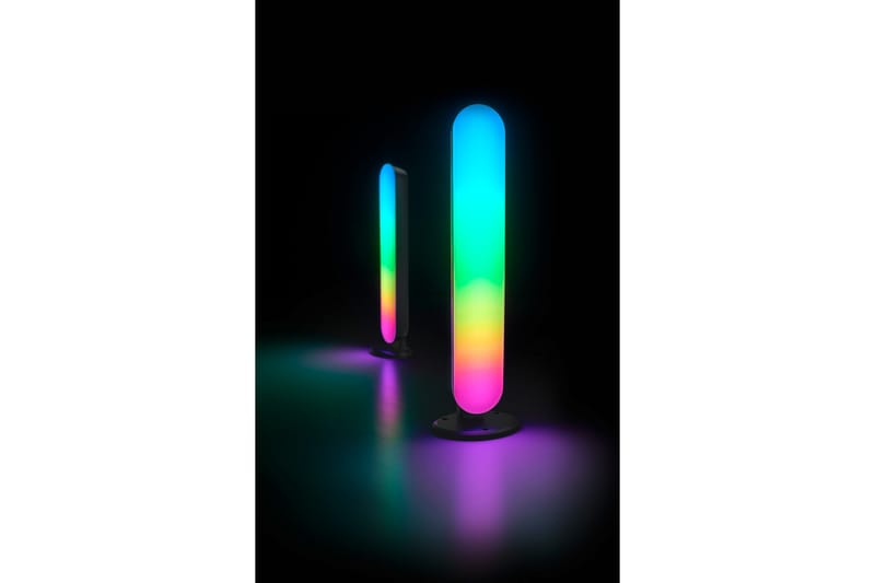 Trio Lighting Game LED bordslampa 2-pack svart RGB - Belysning & el - Inomhusbelysning & lampor - Fönsterlampa - Fönsterlampa på fot