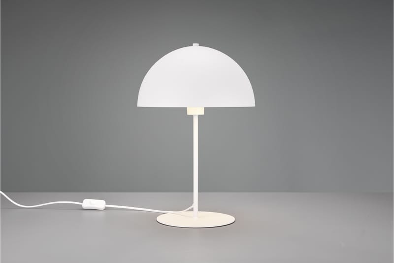 Trio Lighting Nola bordslampa 45 cm E27 mattvit - Fönsterlampa på fot - Sovrumslampa - Sänglampa bord - Fönsterlampa - Bordslampor - Vardagsrumslampa