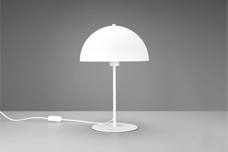 Trio Lighting Nola bordslampa 45 cm E27 mattvit - Fönsterlampa på fot - Sovrumslampa - Sänglampa bord - Fönsterlampa - Bordslampor - Vardagsrumslampa