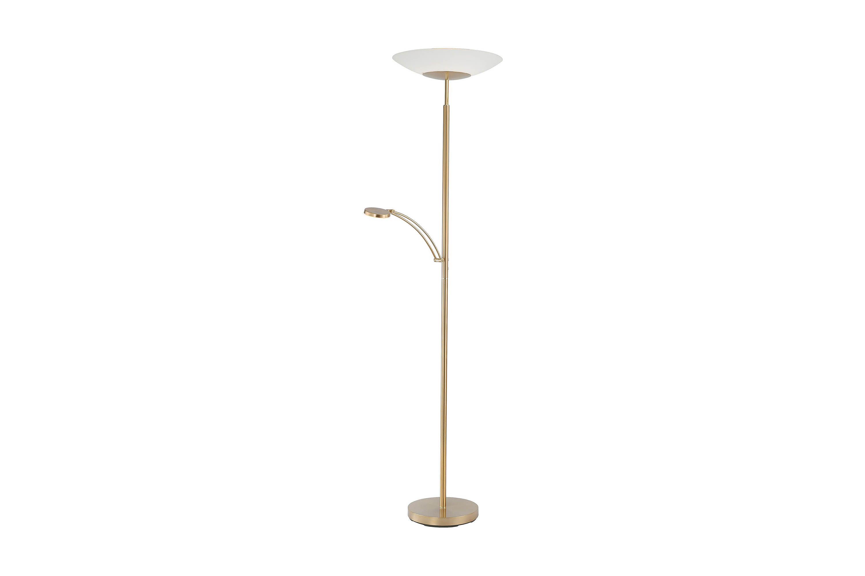 REA/Black Friday ALFRED golvlampa, brass matt - Mässing Golvlampa Metall