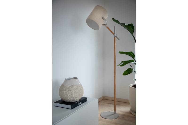 Dennis Golvlampa - Beige/Natur - Belysning & el - Inomhusbelysning & lampor - Golvlampa