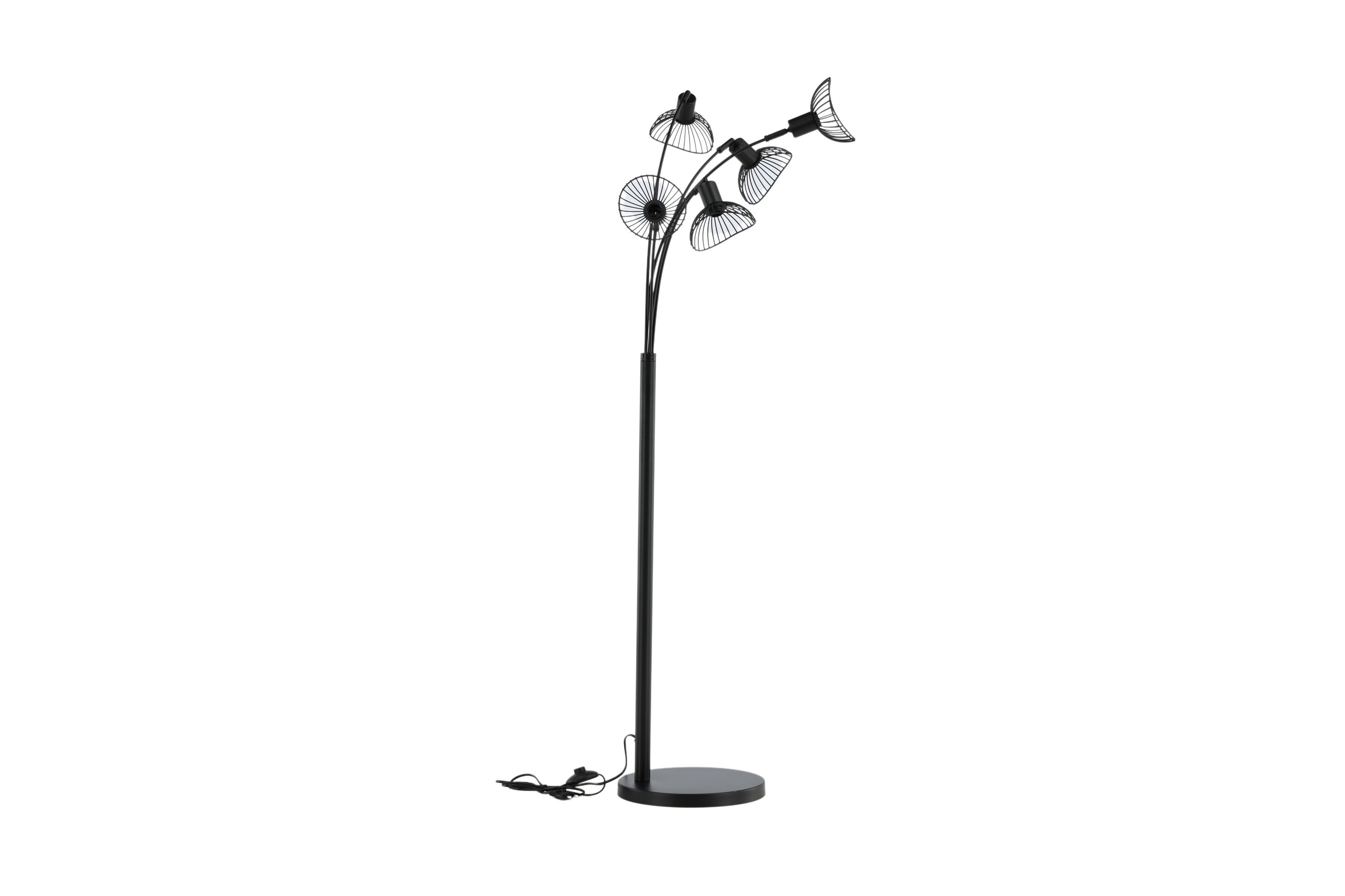 REA/Black Friday Jerit Golvlampa Dimbar LED Stor - Svart Metall