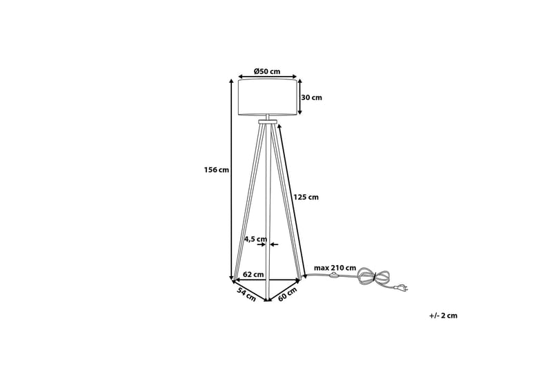 Stiletto Golvlampa 156 cm - Koppar - Belysning & el - Inomhusbelysning & lampor - Golvlampa