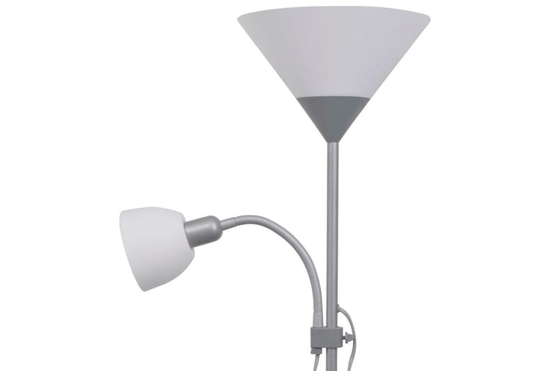 Golvlampa grå - Grå - Sovrumslampa - Vardagsrumslampa - Uplight golvlampa - Golvlampa