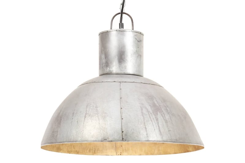 Hänglampa 25 W silver rund 48 cm E27 - be Basic - Taklampa kök - Fönsterlampa hängande - Fönsterlampa - Pendellampor & hänglampor - Sovrumslampa - Vardagsrumslampa