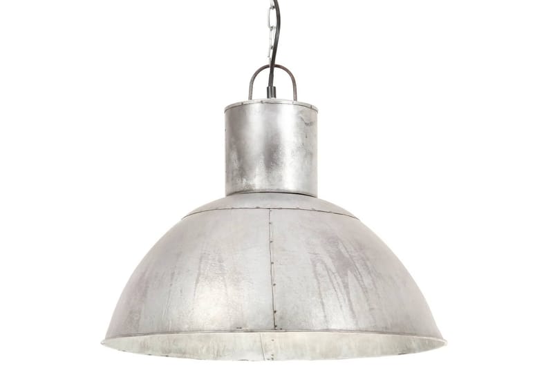 Hänglampa 25 W silver rund 48 cm E27 - be Basic - Taklampa kök - Fönsterlampa hängande - Fönsterlampa - Pendellampor & hänglampor - Sovrumslampa - Vardagsrumslampa