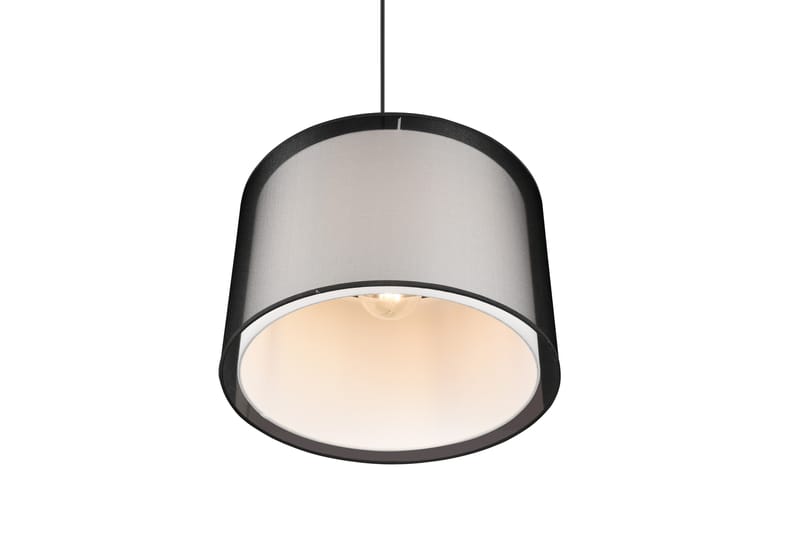 Trio Lighting Burton taklampa 1L E27 mattsvart - Taklampa kök - Fönsterlampa hängande - Fönsterlampa - Pendellampor & hänglampor - Sovrumslampa - Vardagsrumslampa