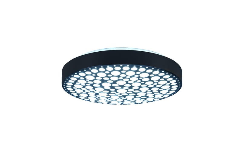 Trio Lighting Chizu LED plafond svart RGB - Taklampa kök - Fönsterlampa hängande - Fönsterlampa - Pendellampor & hänglampor - Sovrumslampa - Vardagsrumslampa