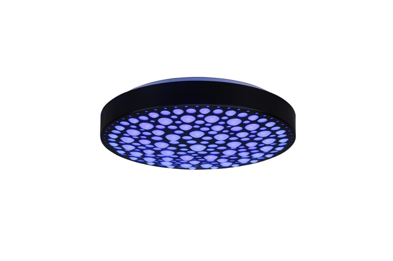 Trio Lighting Chizu LED plafond svart RGB - Taklampa kök - Fönsterlampa hängande - Fönsterlampa - Pendellampor & hänglampor - Sovrumslampa - Vardagsrumslampa