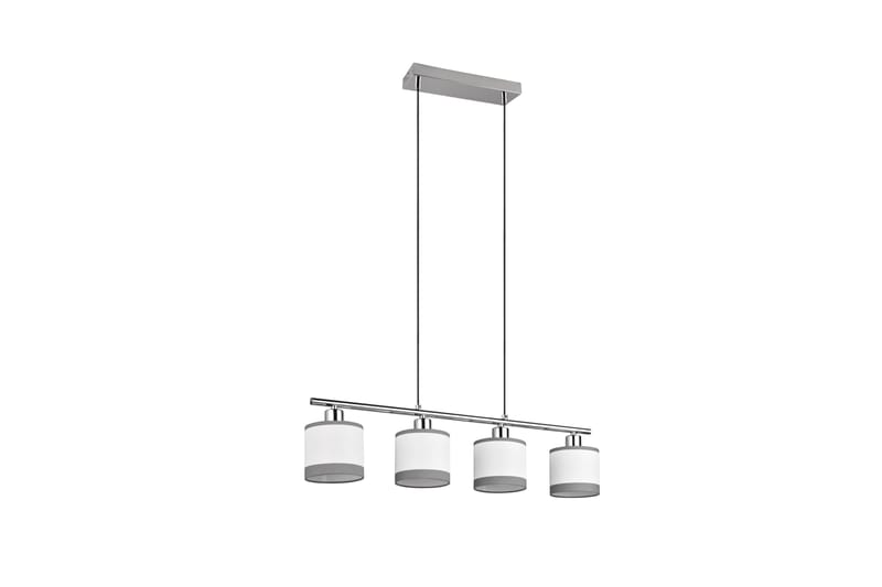 Trio Lighting Davos taklampa 4L E14 krom/ vit - Taklampa kök - Fönsterlampa hängande - Fönsterlampa - Pendellampor & hänglampor - Sovrumslampa - Vardagsrumslampa