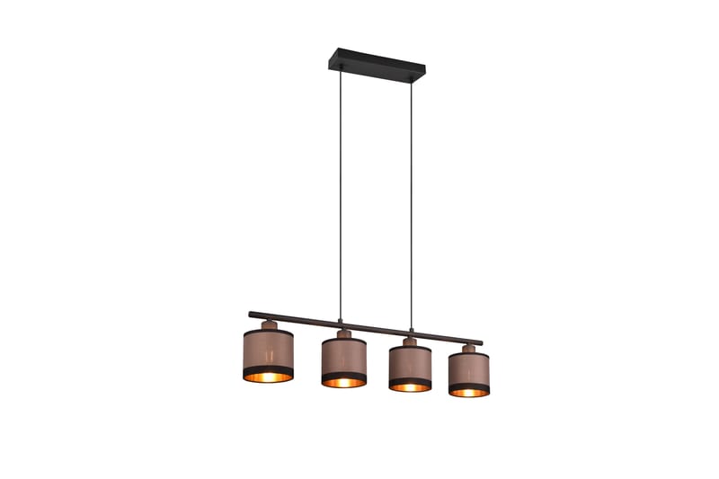 Trio Lighting Davos taklampa 4L E14 mattsvart/ greige - Belysning & el - Inomhusbelysning & lampor - Kökslampa - Taklampa kök