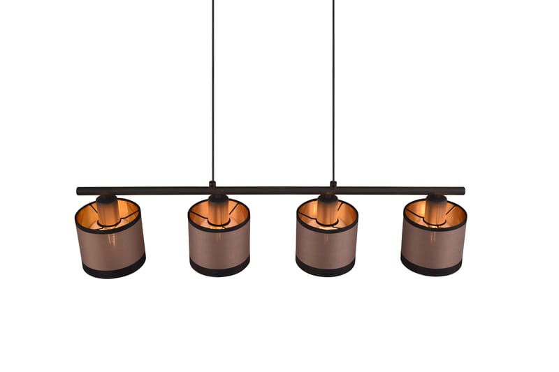 Trio Lighting Davos taklampa 4L E14 mattsvart/ greige - Belysning & el - Inomhusbelysning & lampor - Kökslampa - Taklampa kök