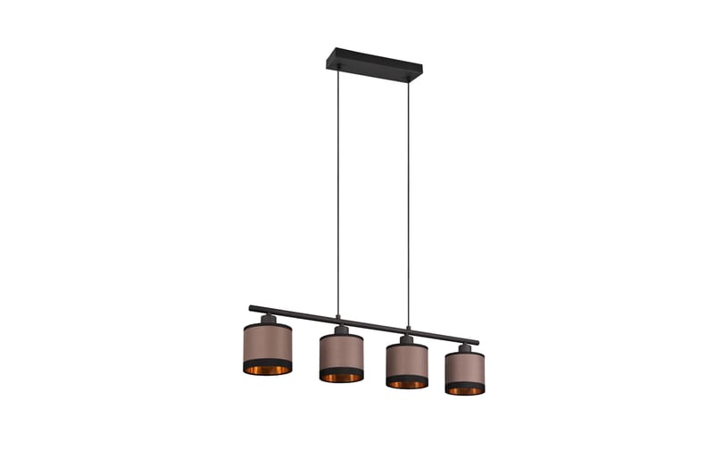 Trio Lighting Davos taklampa 4L E14 mattsvart/ greige - Belysning & el - Inomhusbelysning & lampor - Kökslampa - Taklampa kök