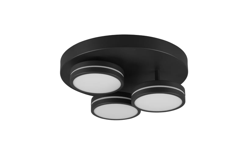 Trio Lighting Franklin LED plafond antracit - Taklampa kök - Fönsterlampa hängande - Fönsterlampa - Pendellampor & hänglampor - Sovrumslampa - Vardagsrumslampa