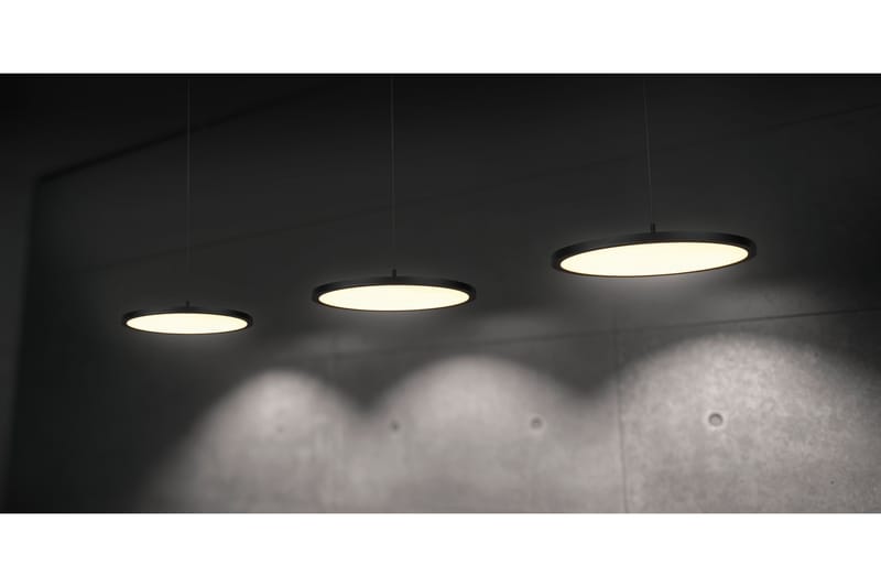 Trio Lighting Tray LED taklampa 3L mattsvart - Trio Lighting - Taklampa kök - Fönsterlampa hängande - Fönsterlampa - Pendellampor & hänglampor - Sovrumslampa - Vardagsrumslampa