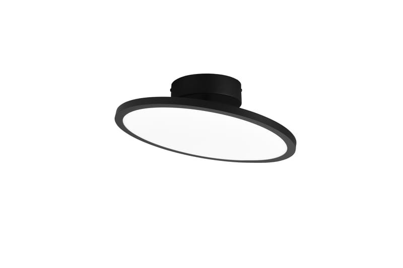 Trio Lighting Tray LED plafond mattsvart - Taklampa kök - Fönsterlampa hängande - Fönsterlampa - Pendellampor & hänglampor - Sovrumslampa - Vardagsrumslampa