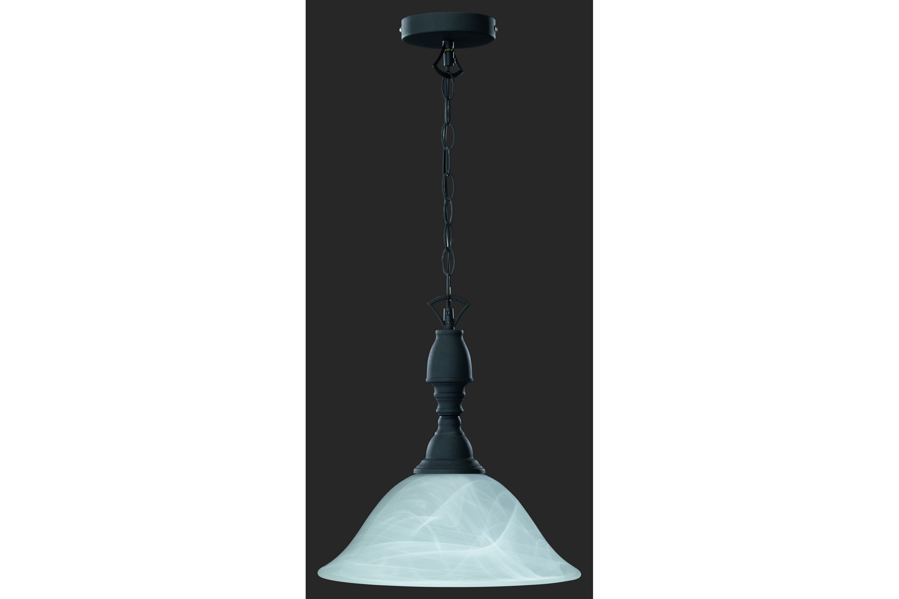 Trio Lighting Country taklampa 1L E27 rustik - Taklampa kök Brun