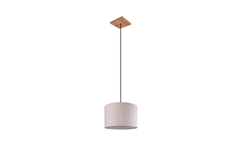 Trio Lighting Elmau taklampa 1L E27 trä/ beige - Taklampa kök - Fönsterlampa hängande - Fönsterlampa - Pendellampor & hänglampor - Sovrumslampa - Vardagsrumslampa