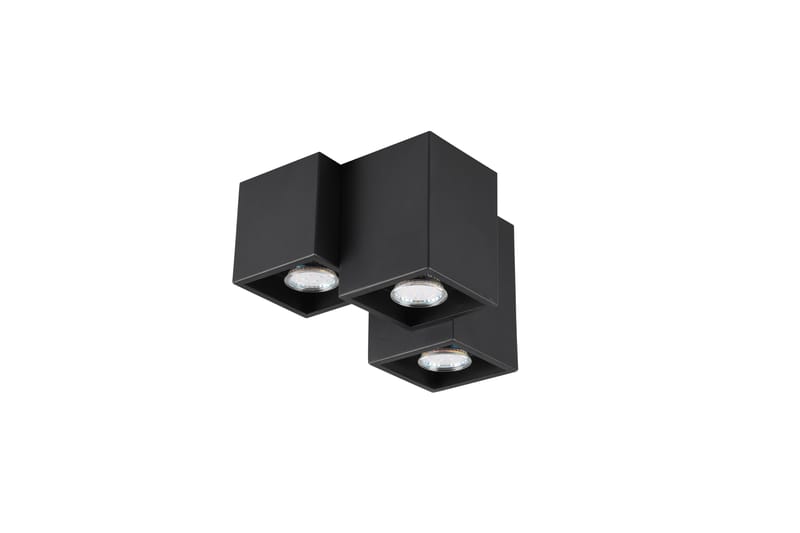 Trio Lighting Fernando plafond 3L  GU10 mattsvart - Mattsvart - Taklampa kök - Fönsterlampa hängande - Fönsterlampa - Pendellampor & hänglampor - Sovrumslampa - Vardagsrumslampa