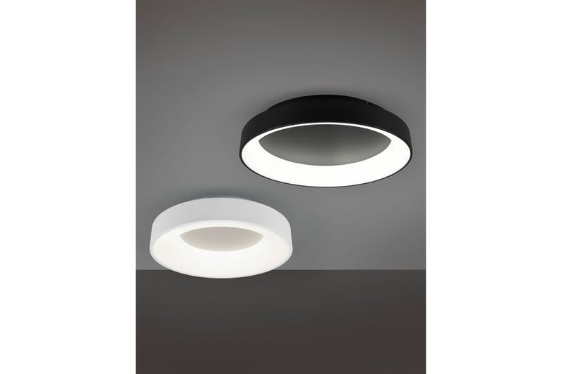 Trio Lighting Girona LED plafond 60cm mattsvart - Mattsvart - Taklampa kök - Fönsterlampa hängande - Fönsterlampa - Pendellampor & hänglampor - Sovrumslampa - Vardagsrumslampa