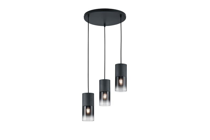 Trio Lighting Robin taklampa 3L E27 mattsvart - Taklampa kök - Fönsterlampa hängande - Fönsterlampa - Pendellampor & hänglampor - Sovrumslampa - Vardagsrumslampa